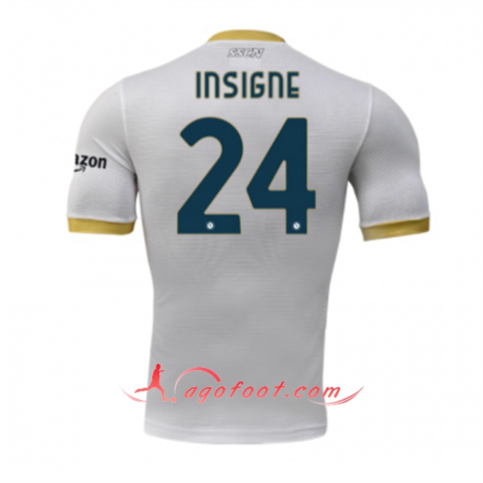 Maillot de Foot SSC Naples (INAIGNE 24) Exterieur 2021/2022