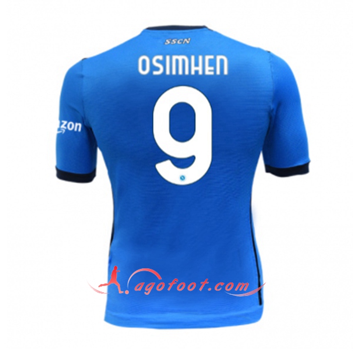 Maillot de Foot SSC Naples (OSIMHEN 9) Domicile 2021/2022