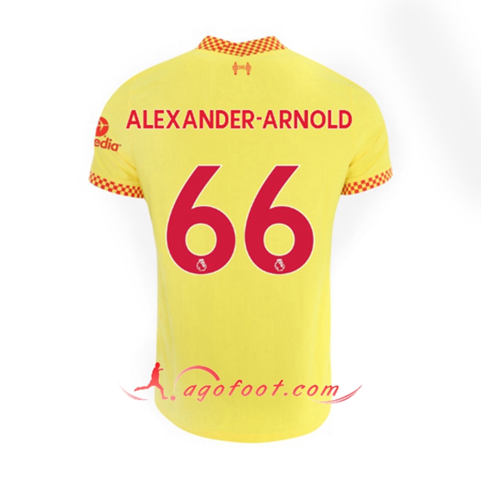 Maillot de Foot FC Liverpool (Alexander Arnold 66) Third 2021/2022