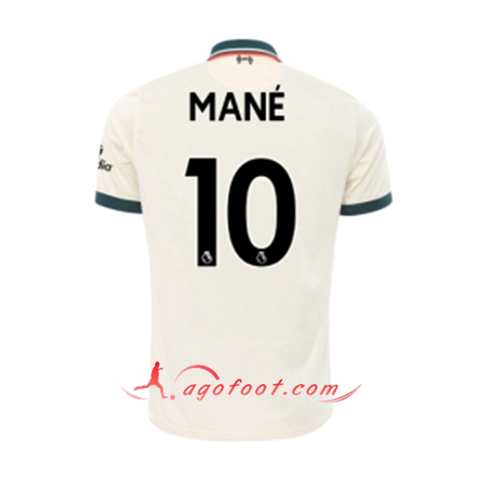 Maillot de Foot FC Liverpool (Sadio Mane 10) Exterieur 2021/2022
