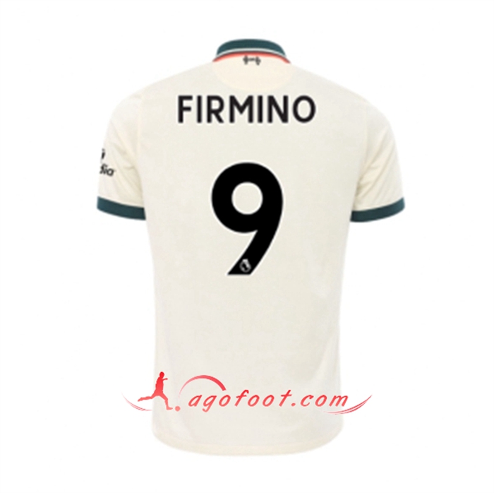 Maillot de Foot FC Liverpool (Roberto Firmino 9) Exterieur 2021/2022