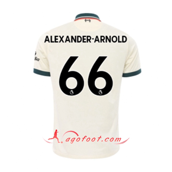 Maillot de Foot FC Liverpool (Alexander Arnold 66) Exterieur 2021/2022
