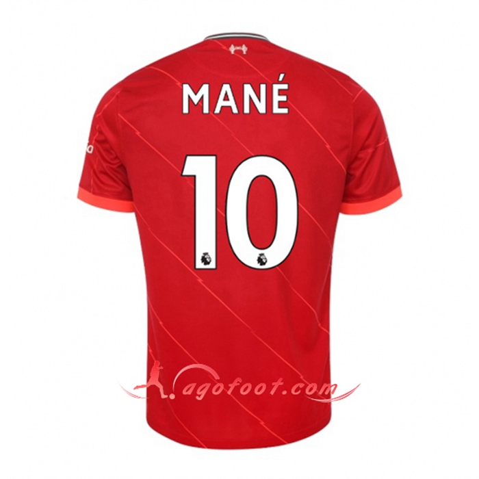 Maillot de Foot FC Liverpool (Sadio Mane 10) Domicile 2021/2022
