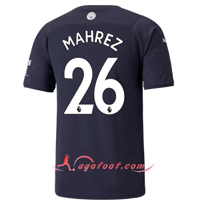 Maillot de Foot Manchester City (MAHREZ 26) Third 2021/2022