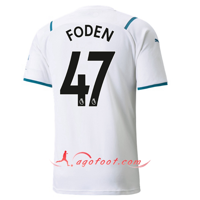 Maillot de Foot Manchester City (FODEN 47) Exterieur 2021/2022