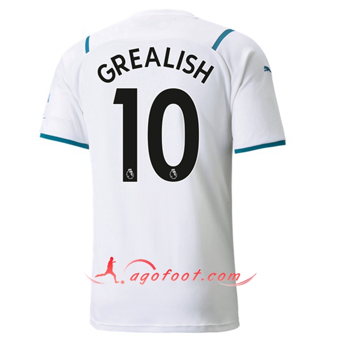 Maillot de Foot Manchester City (GREALISH 10) Exterieur 2021/2022