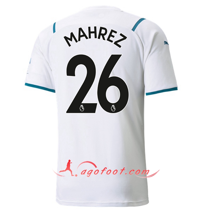 Maillot de Foot Manchester City (MAHREZ 26) Exterieur 2021/2022