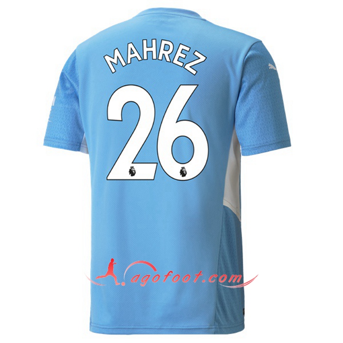 Maillot de Foot Manchester City (MAHREZ 26) Domicile 2021/2022
