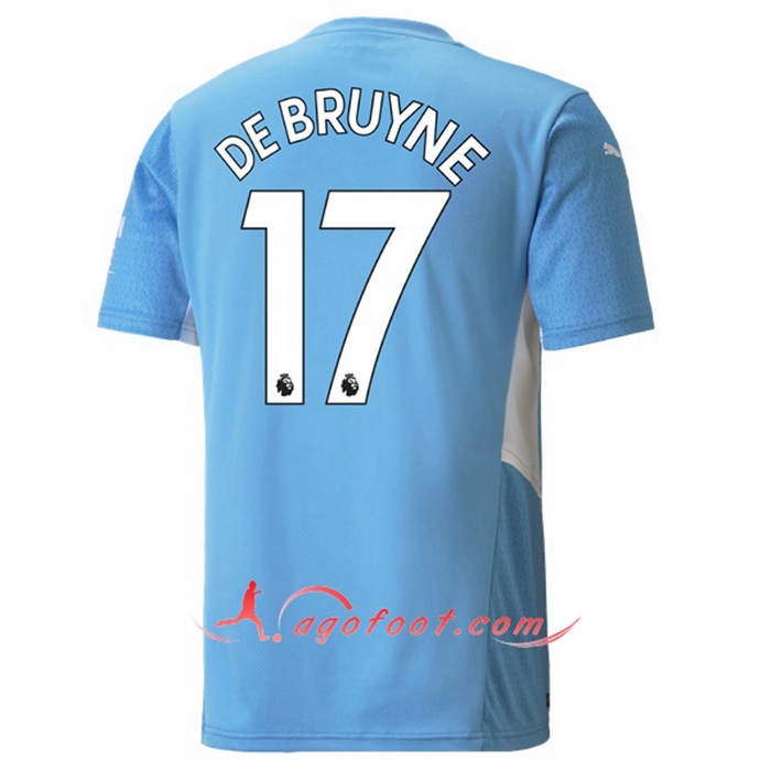 Maillot de Foot Manchester City (DEBRUYNE 17) Domicile 2021/2022