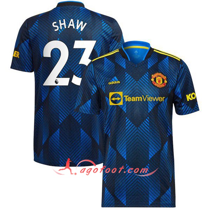 Maillot de Foot Manchester United (Shaw 23) Third 2021/2022