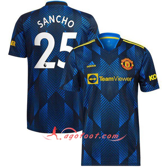 Maillot de Foot Manchester United (Sancho 25) Third 2021/2022