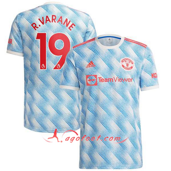 Maillot de Foot Manchester United (R.Varane 19) Exterieur 2021/2022