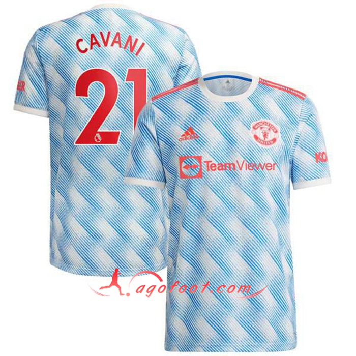 Maillot de Foot Manchester United (Cavani 21) Exterieur 2021/2022