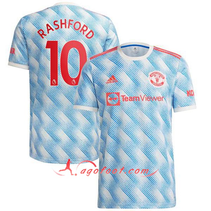 Maillot de Foot Manchester United (Rashford 10) Exterieur 2021/2022