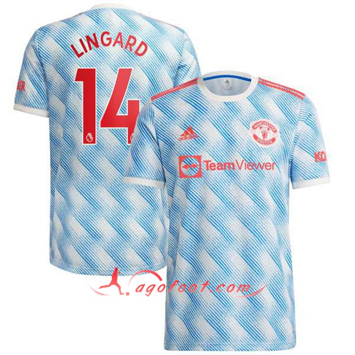 Maillot de Foot Manchester United (Lingard 14) Exterieur 2021/2022