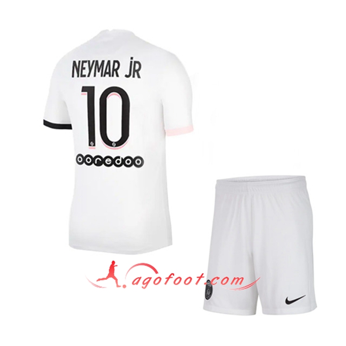 Maillot de Foot Jordan PSG (Neymar Jr 10) Enfant Exterieur 2021/2022