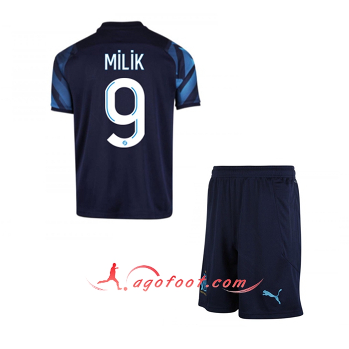 Maillot de Foot Marseille OM (MILIK 9) Enfant Exterieur 2021/2022