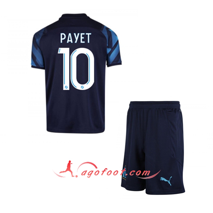 Maillot de Foot Marseille OM (PAYET 10) Enfant Exterieur 2021/2022