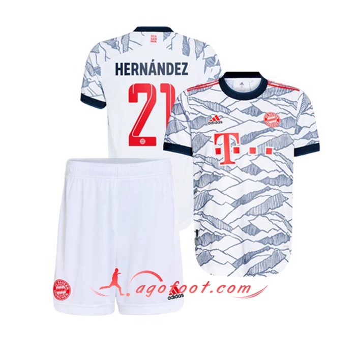 Maillot de Foot Bayern Munich (Hernandez 21) Enfant Third 2021/2022