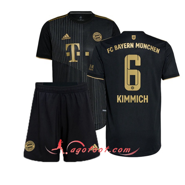 Maillot de Foot Bayern Munich (Kimmich 6) Enfant Exterieur 2021/2022