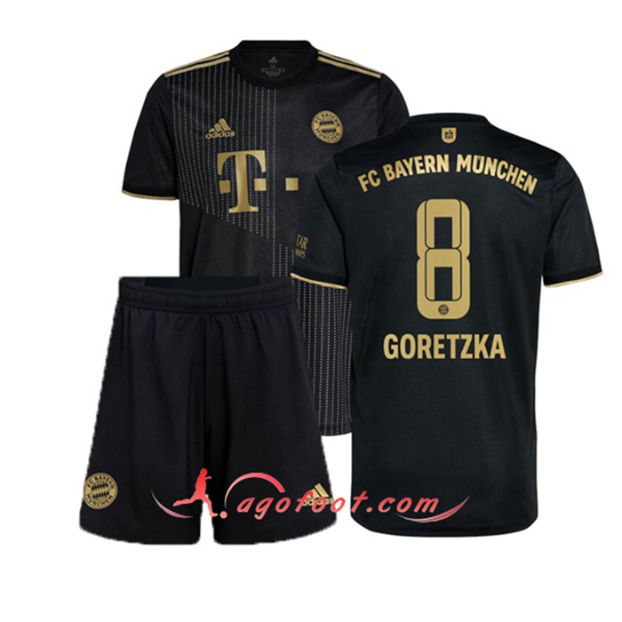Maillot de Foot Bayern Munich (Goretzka 8) Enfant Exterieur 2021/2022