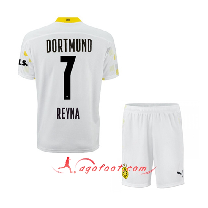 Maillot de Foot Dortmund BVB (Reyna 7) Enfant Third 2021/2022