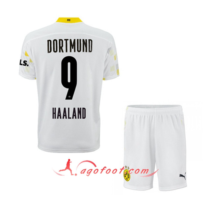 Maillot de Foot Dortmund BVB (Haaland 9) Enfant Third 2021/2022