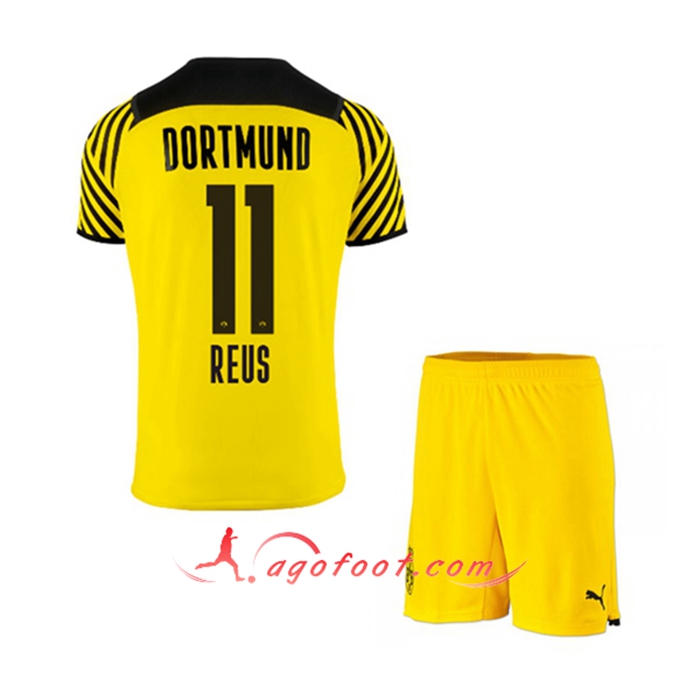 Maillot de Foot Dortmund BVB (Reus 11) Enfant Domicile 2021/2022