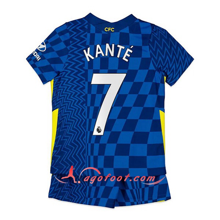 Maillot de Foot FC Chelsea (Kante 7) Enfant Domicile 2021/2022