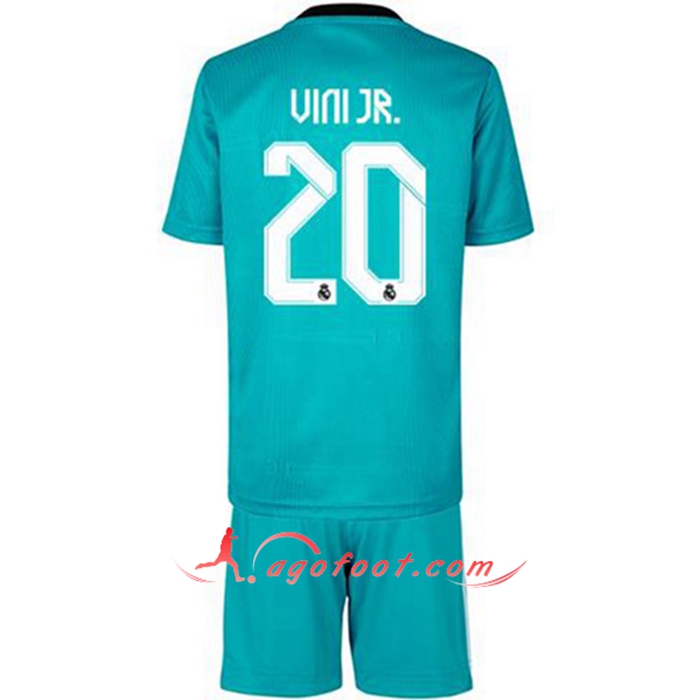 Maillot de Foot Real Madrid (Vini Jr 20) Enfant Third 2021/2022