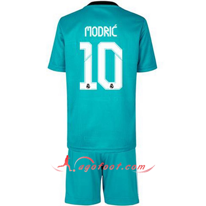 Maillot de Foot Real Madrid (Modric 10) Enfant Third 2021/2022