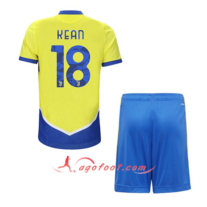 Maillot de Foot Juventus (KEAN 18) Enfant Third 2021/2022