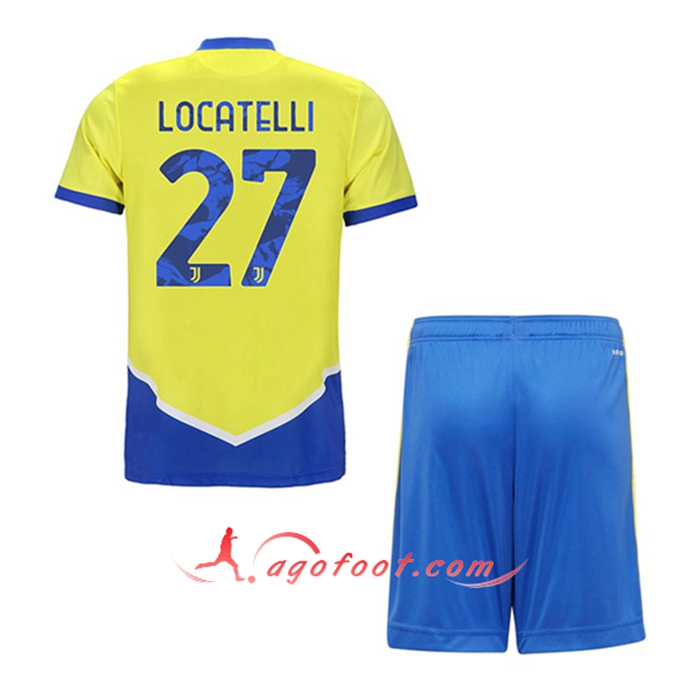 Maillot de Foot Juventus (LOCATELLI 27) Enfant Third 2021/2022
