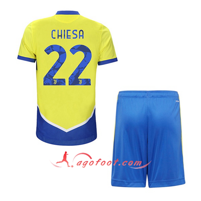 Maillot de Foot Juventus (CHIESA 22) Enfant Third 2021/2022