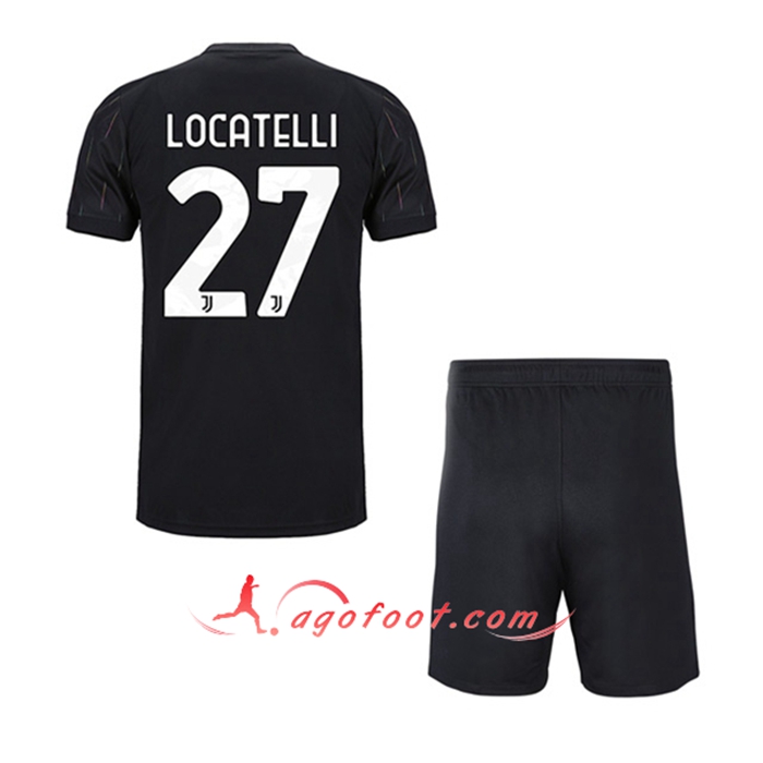 Maillot de Foot Juventus (LOCATELLI 27) Enfant Exterieur 2021/2022