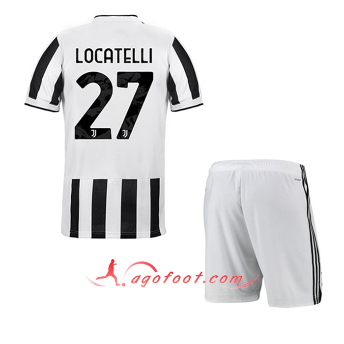 Maillot de Foot Juventus (LOCATELLI 27) Enfant Domicile 2021/2022