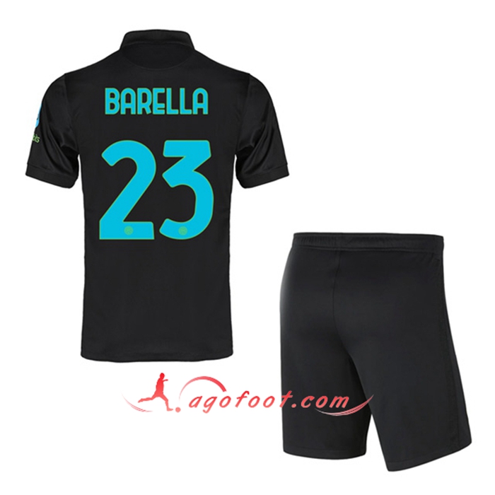 Maillot de Foot Inter Milan (BARELLA 23) Enfant Third 2021/2022