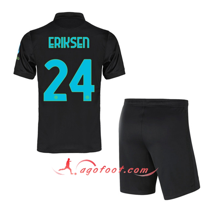 Maillot de Foot Inter Milan (ERIKSEN 24) Enfant Third 2021/2022