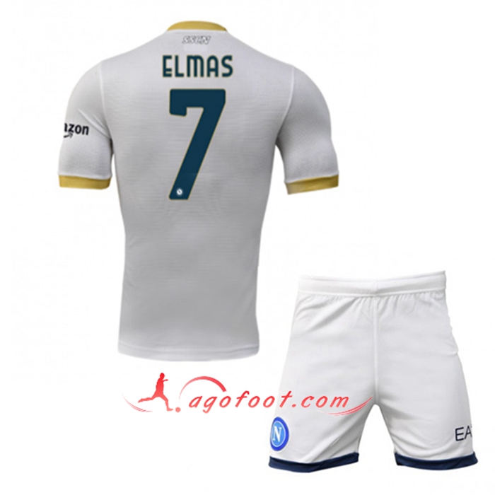 Maillot de Foot SSC Naples (ELMAS 24) Enfant Exterieur 2021/2022