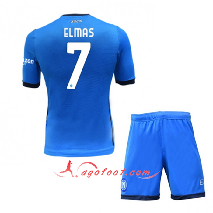 Maillot de Foot SSC Naples (ELMAS 24) Enfant Domicile 2021/2022