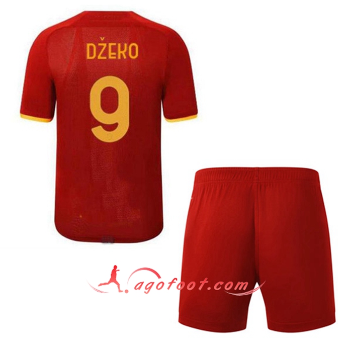 Maillot de Foot AS Rome (DZEKO 9) Enfant Third 2021/2022