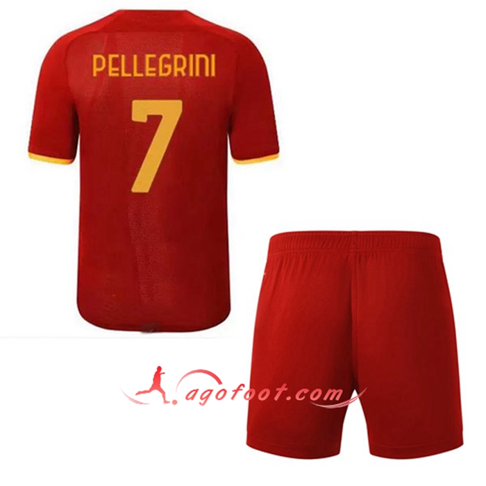 Maillot de Foot AS Rome (PELLEGRINI 7) Enfant Third 2021/2022