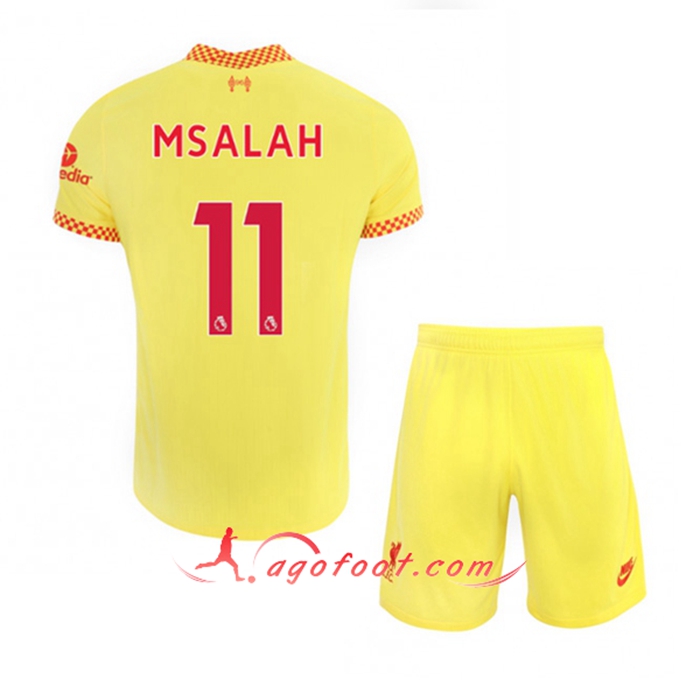 Maillot de Foot FC Liverpool (Mohamed Salah 11) Enfant Third 2021/2022