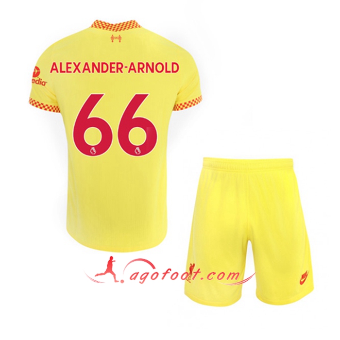 Maillot de Foot FC Liverpool (Alexander Arnold 66) Enfant Third 2021/2022