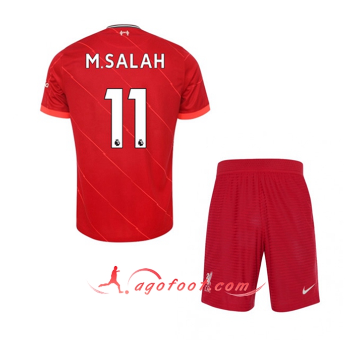 Maillot de Foot FC Liverpool (Mohamed Salah 11) Enfant Domicile 2021/2022