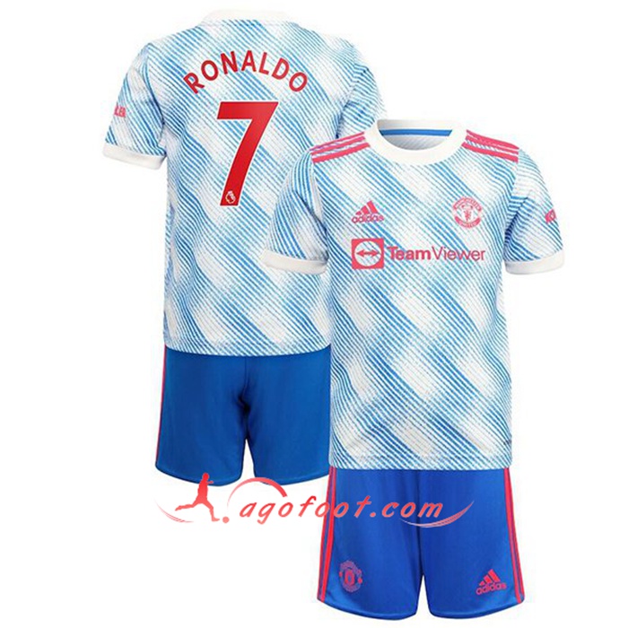 Maillot de Foot Manchester United (Ronaldo 7) Enfant Exterieur 2021/2022