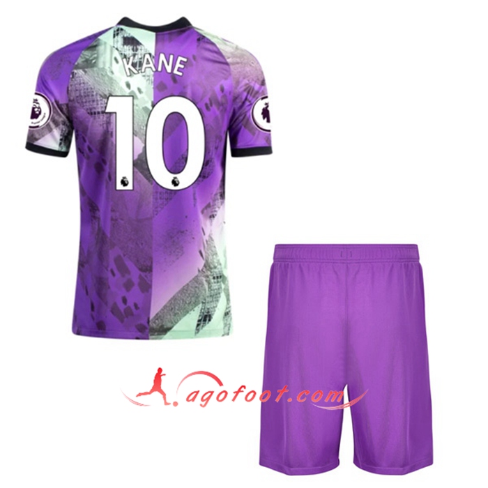 Maillot de Foot Tottenham Hotspur (Harry Kane 10) Enfant Third 2021/2022