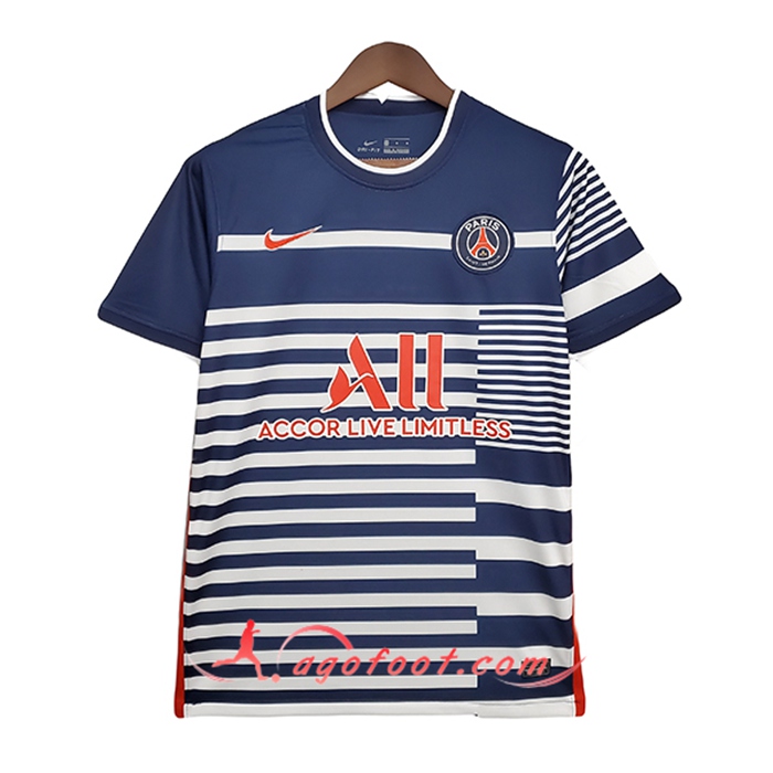 Training T-Shirts PSG Bleu/Blanc 2021/2022
