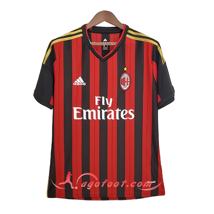 Maillot de Foot Milan AC Retro Domicile 2013/2014