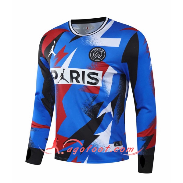 Nouveau Training Sweatshirt Pairis PSG Bleu 20/21